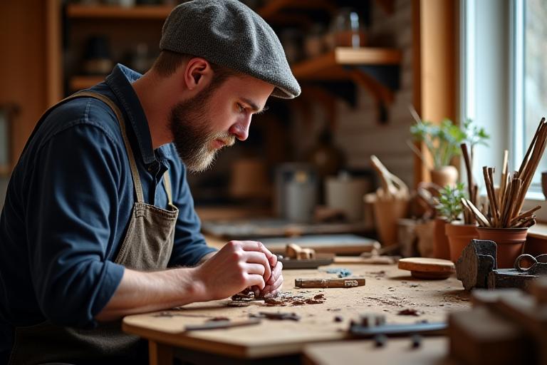 EichenSinn Creations Atelier in Graz mit traditionellem Handwerk